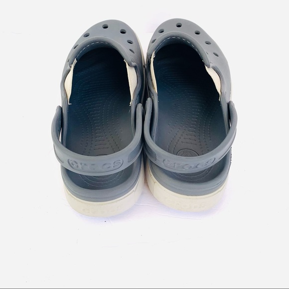 Croc Citilane Kids Clog Gray Unisex Girls Size 5 Boys Size 3 Good Condition - Picture 3 of 11